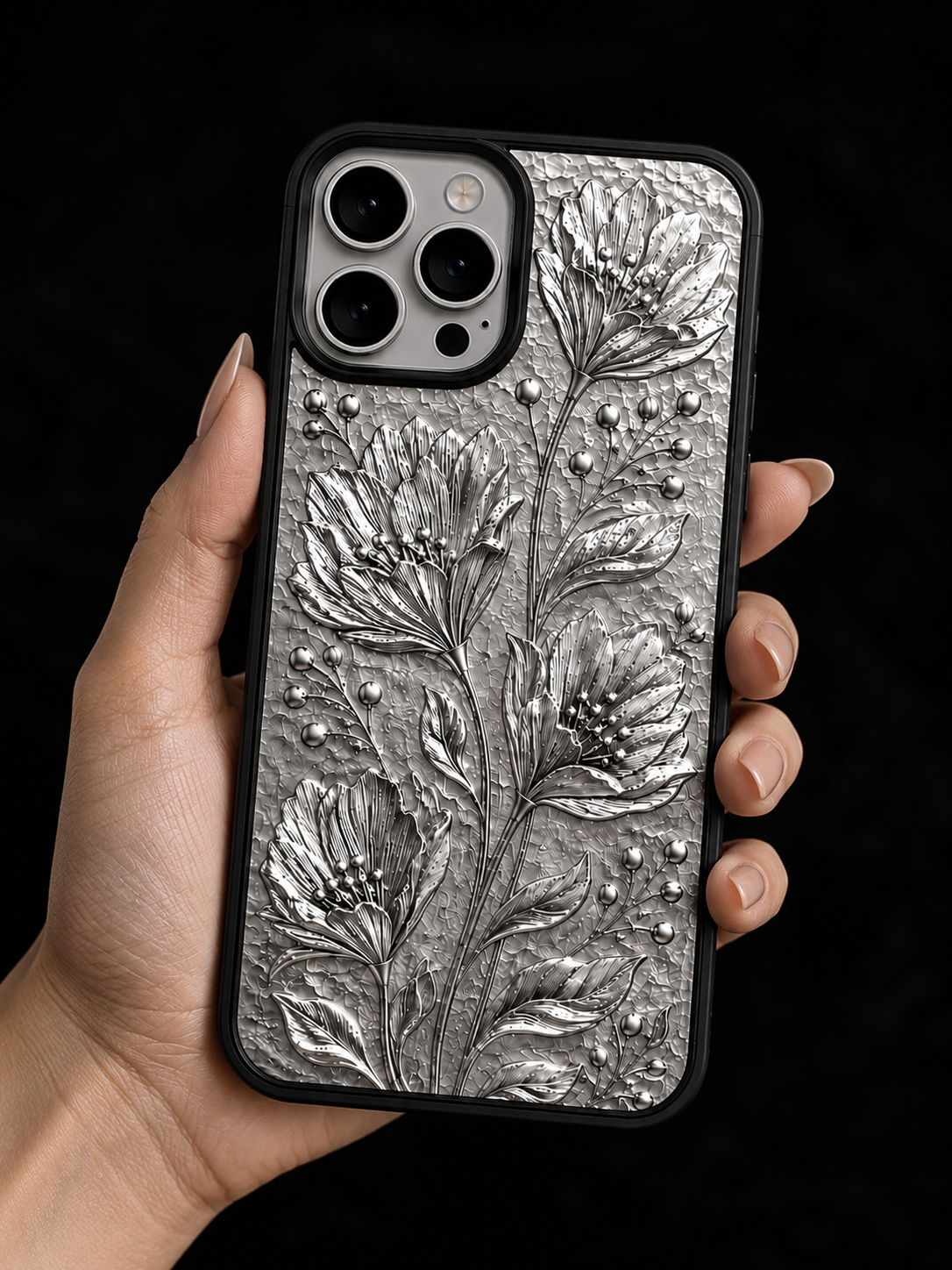ZILVIQ Pushpa 925 Silver Luxury Case
