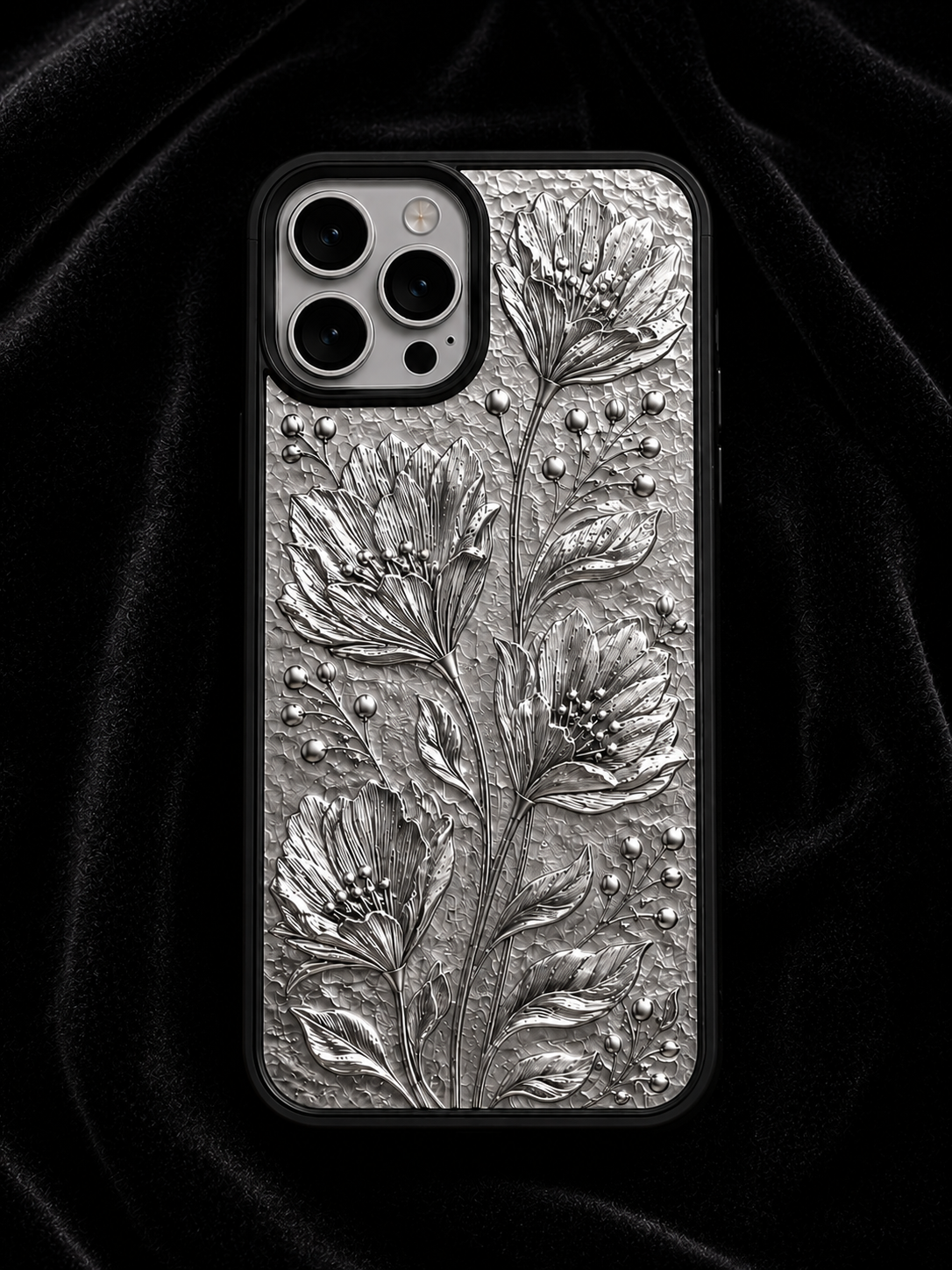 ZILVIQ Pushpa 925 Silver Luxury Case